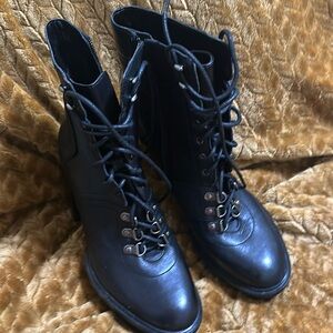 Vince Camuto combat boots